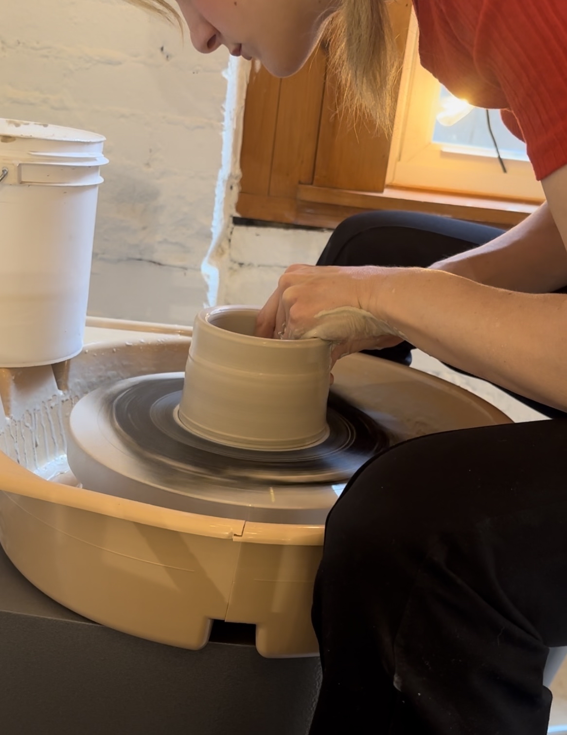 One Day Wheel Throwing Workshop 10:30am-12:30 pm (Saturday August 31, 2024) product photo
